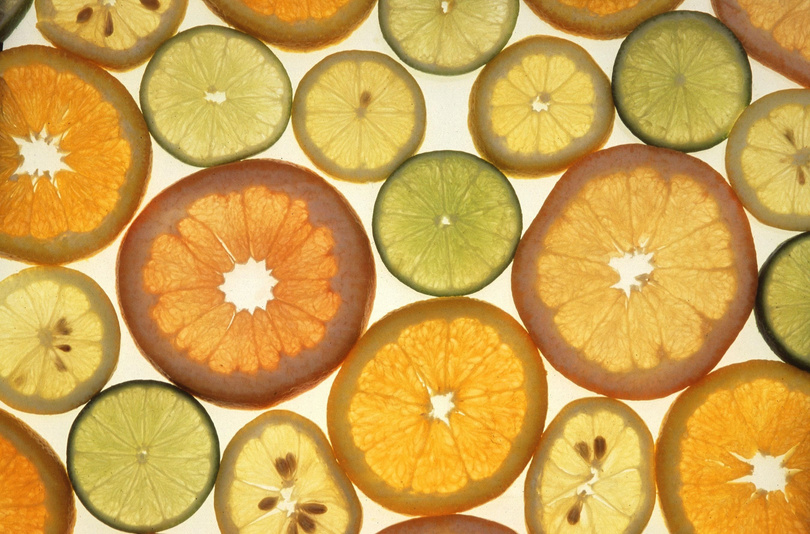 Citrus Fruits Background